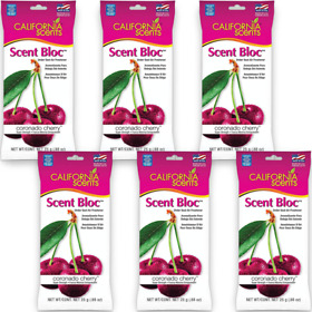 Pb-607 California Scents Car Air Freshener And Odor Coronado Cherry Scent Bloc