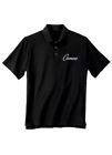 Camaro Script Performance Polo Black