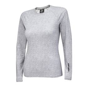 4545050927 Can-am Performance Womens Long-sleeve Shirts Lg Heather Gray
