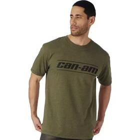 4547541677 Can-am 30 New Oem Genuine Brp Signature Short Sleeve Tee T Shirt 3xl Army Green