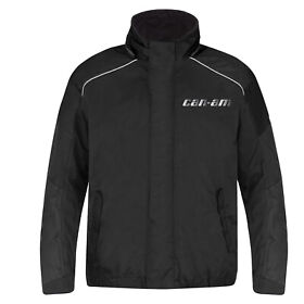 4408400690 Can-am New Oem Black Waterproof Windproof Uv Resistant Rain Jacket