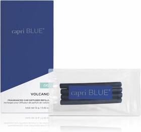 Cb-554-vol-r Capri Blue Fragranced Car Diffuser Refills - Volcano Freshener