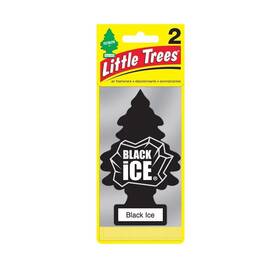 U2s-22055 Car Freshner Corporation Little Trees Air Fresheners Black Ice 2-pack 12 Count 24 Total