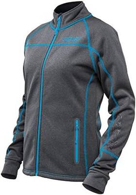 Castle X 008061135198 Womens Casual Fusion Se Mid-layer Jacket - Gray/reflex Blue X-large