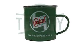 Castrol Tcc-str588 - Classic Tin Coffee Tea Mug Triumph Norton Bsa