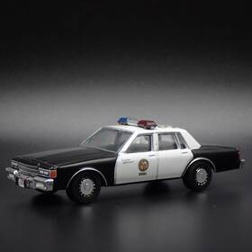 F15b17f0 Chevy 1986 86 Chevrolet Caprice Lapd Ca 1/64 Scale Diorama Diecast Model Car