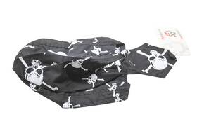 440550 Chrome Specialties Flydanna Skull Head Wrap Cotton One Size Fits All Nos