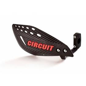 Pm061-2da Circuit Equipment Vector Carbon Handguards Nylon Rod - / Fluorescent Red