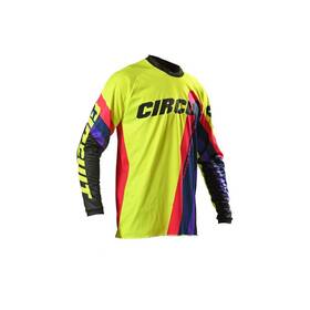 Ts136-028xl Circuit Equipment Reflex Gear Set Jersey - Yellow Fluorescent Xl