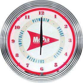 Ns100034 Classic Industries 15 Inch Mopar Arrow Neon Clock