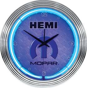 Ns100035 Classic Industries 15 Inch Mopar Hemi Neon Clock