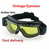 Cn1720 Unbranded Leather Vintage Motorcycle Goggle Aviator Race Eyewear 647297291720
