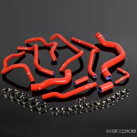 Cnnella040104 Cnnella-69 Silicone Radiator Hose Red Fit For 2013-2016 Ford New Mondeo 2.0t