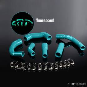 Cnnella0602055 Cnnella-69 18pcs Silicone Radiator Hose Fluorescent Fit For Ford Mondeo Tdci 2.0 2.2 Mk3