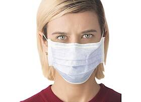 Elm100 Cordova Consumer Products - Disposable Earloop Face Mask 50 Per Box
