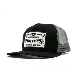 Cortech 097261320626 Patch Trucker Hat Black/grey T