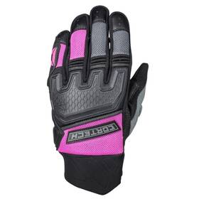 8334-4016-75 Cortech Womens Aero-flo V2 Gloves - Pink/black Medium