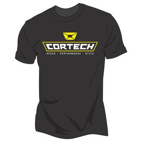 Cortech 8909-1105-06 Logo Ss Tee Lg Black