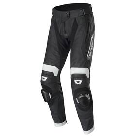 8910-0109-78 Cortech Revo Sport Womens Leather Pants - Black/white 2xl Closeout