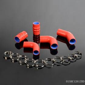 01shc1261zrd Crossdesign Fit For Ford Focus 1.8 Tddi Mk1 15pcs Silicone Radiator Hose Red