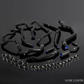 Big20260308-71 Crossdesign Fits 13-16 Ford Mondeo 2.0t Silicone Radiator Hose Black