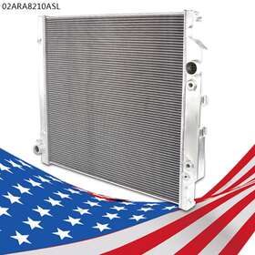 Ht-02ara8210asl Crossdesign Performance Aluminum Radiator Fits For Ford 6.0 Powerstroke F250 F350 F450 03-07
