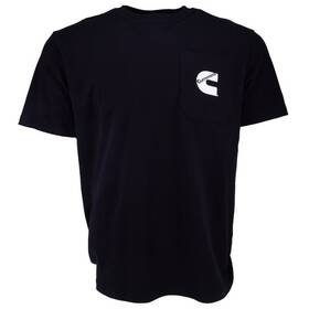 Cmn4746 Cummins T Shirt Unisex Short Sleeve Black Cotton Pocket Tee Me For