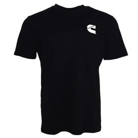 Cmn4761 Cummins T Shirt Unisex Short Sleeve Black Cotton Tagless Tee L For