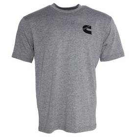 Cmn4769 Cummins T Shirt Unisex Short Sleeve Sport Gray Cotton Blend Tag For
