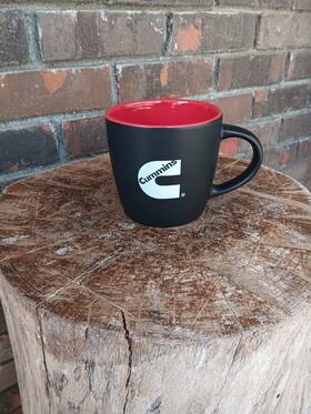 Gpi02101 Cummins Coffee Mug Cup - Black And Red