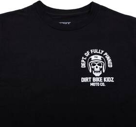 Dbk 612461016959 Fully Pinned Youth Tee Black Ys Yt-fpinned-s