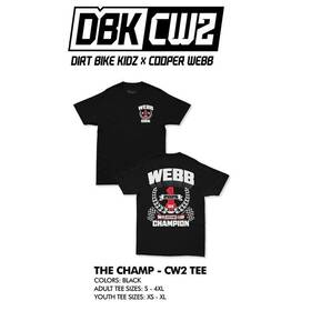Dbk 612461373397 The Champ Cw2 Tee - Black Medium Atcw-champ-m