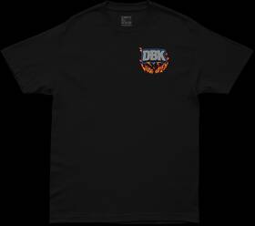 Dbk 614347926239 Fits At-wideopen-l Wide Open Tee Shirt - Black Large