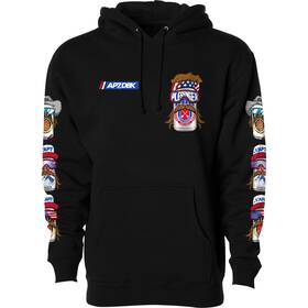 Ahap-mulletmadn-2xl Dbk Mullet Madness Hoodie - Black 2xl