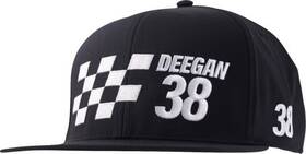 2501-4245 Deegan Apparel 840215547118 The Closer Hat Motorcycle Dirt Bike Dmahs3006blkos