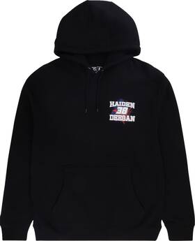 Dmtfp3004blk2xl Deegan Apparel 38 Hoodie - Black 2xl