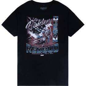 Dmtss4012blkxl Deegan Apparel Red Bud T-shirt - Black Xl
