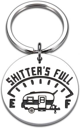 0847-21 Delujouberst Rv Camping Accessories Keychain For Tent Campers Owner Pop Up Camper