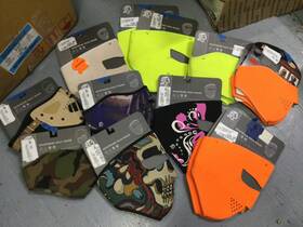 1011-1885 Dnp New Neoprene Face Mask Lot
