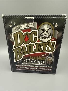 Doc Baileys 705105910079 Leather Black 4oz Detail Kit