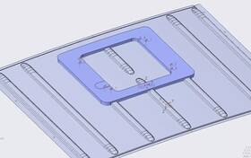 Rtx-2000 Dometic Rtx 2000 Air Conditioner Adapter For Ncv3 And Vs30 Sprinter .75 Inch Spacer