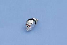 74401r-hc3 Drag Specialties Skull Krometts - Red Eyes