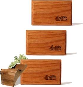 Wd-teakx3-amz Drift Car Air Freshener - Wood Fragrance Automotive Odor Eliminator Long