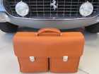 Ds0039 Ferrari Genuine Compartment Brown Leather Case
