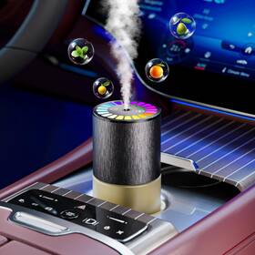 Hw-19 Dseiaiu Car Air Freshener Fresheners Long Lasting Auto On/off 3 Black
