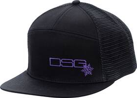 527113 Dsg Flat Brim Cap Black