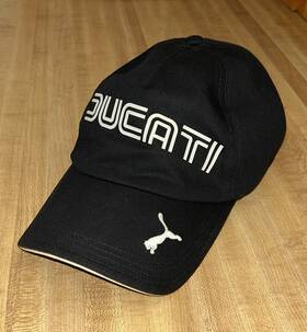 556656 Ducati Puma Design Official Corse Racing Team Baseball Cap One Size- Mint Nwot