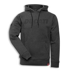 987703413 Ducati Logo Hooded Sweatshirt - Anthracite Grey