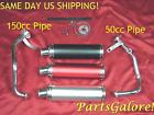 E360 E361 E362 Partsgalore Performance Exhaust System Muffler Pipe Scooter Colors