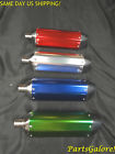 E539-b Partsgalore Motorcycle Exhaust Muffler Colors Silencer Long